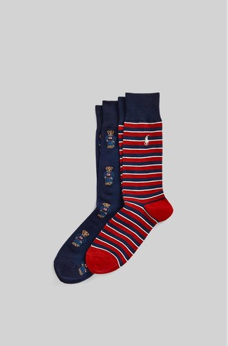 Polo Bear paket 2 parov nogavic