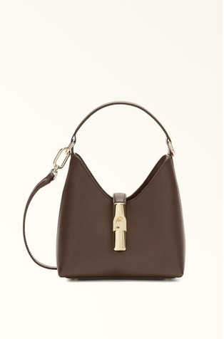 Mini usnjena hobo torbica