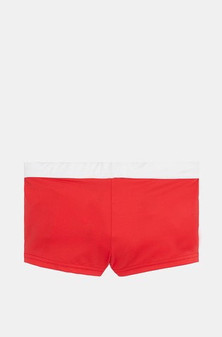 BENETTON Kopalke s kontrastnim pasom Rdeča - Red/White 2