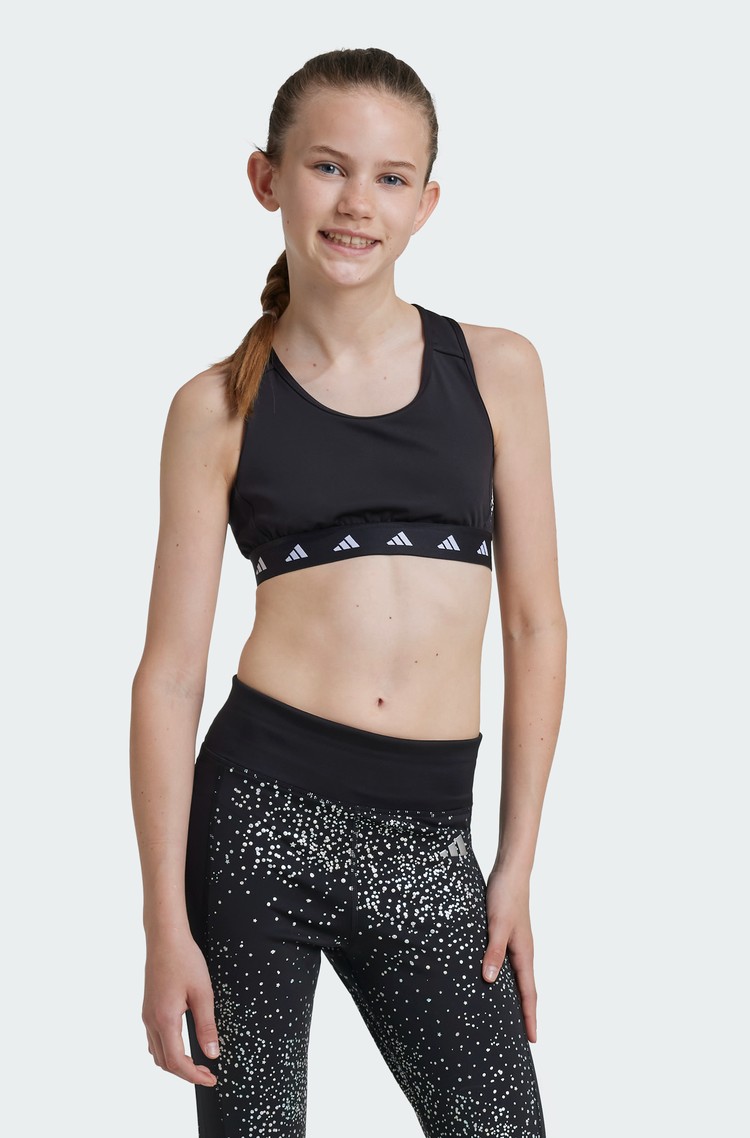 ADIDAS Techfit Power React športni top Črna - Black / Carbon / White 