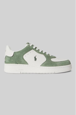 Masters Court Leather-suede Sneaker