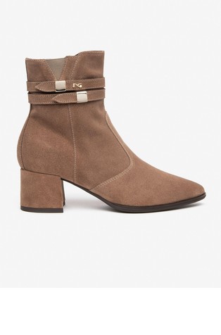 Suede Booties