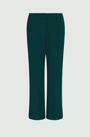 MARELLA Cropped trousers with viscose Dark Green 3