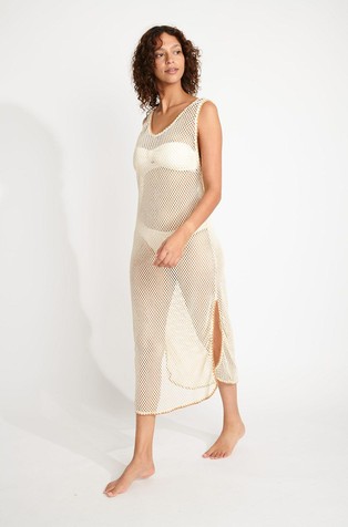 Tupai Hayato mesh dress