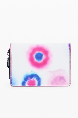 DESIGUAL Small wallet with tie-dye print Multi 2