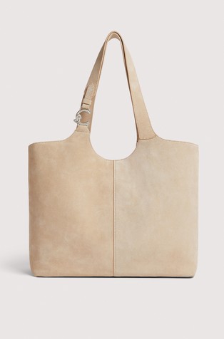 C-Easy večja tote torba iz semiša