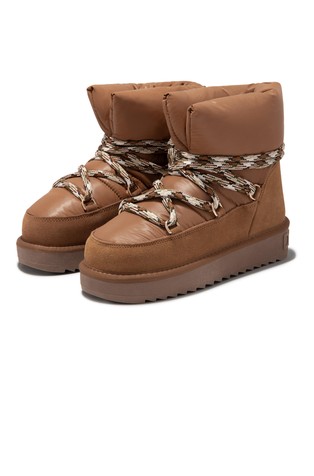D.FRANKLIN Nordic Nova Low Bomb Brown 2