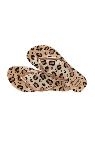 HAVAIANAS Slim Animals japonke Bež - Beige / Beige 4