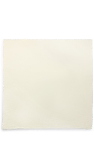 Monogram-jacquard scarf in modal and wool