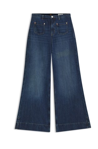 Flared-fit jeans