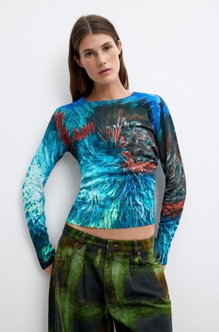 Printed Sweater M. C. Lacroix