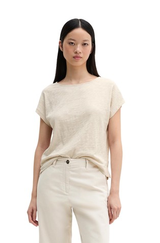 Majica s kratkimi rokavi iz organskega bombažnega jerseya