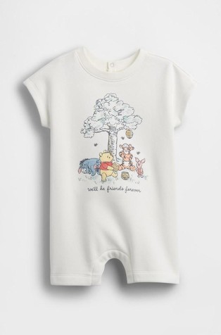 Winnie The Pooh pajac s kratkimi rokavi za dojenčke