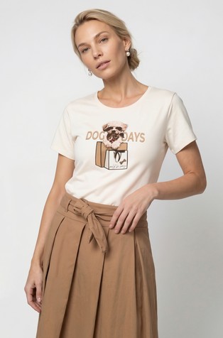 T-shirt with print