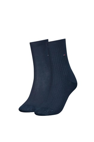 Paket 2 parov nogavic z vezeno zastavico