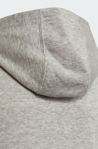 ADIDAS Essentials 3-Stripes jopa s kapuco in zadrgo Siva - Grey 4