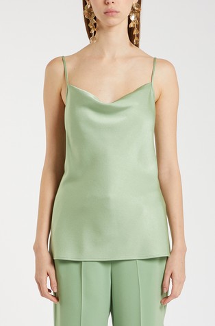 Satin strap top