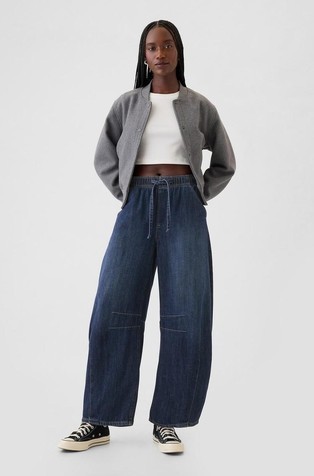 Ženske horseshoe jeans hlače