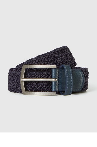 Stretch woven belt