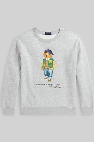 Polo Bear pulover s flisirano notranjostjo