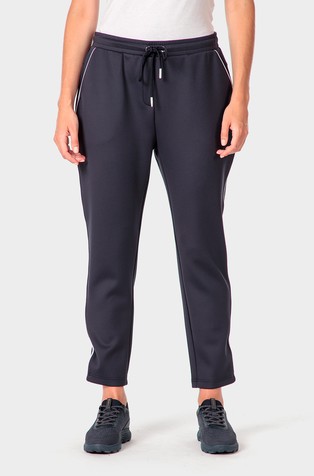 Comfy trousers with contrast trims