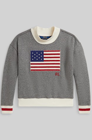 Flag Fleece Sweatshirt