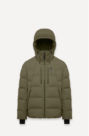 Smučarska bunda s kapuco