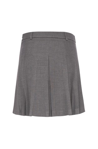 Flared mini skirt