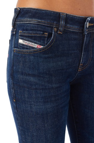 DIESEL Straight jeans - 2002 09B90 Dark Blue 4