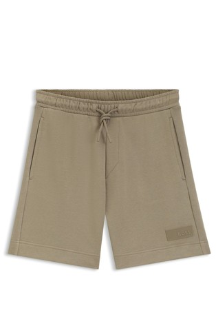 Relaxed-fit shorts in cotton French Terry