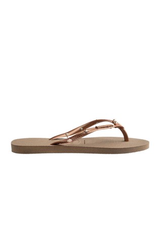 Slim Luxury Aqua Flip Flops