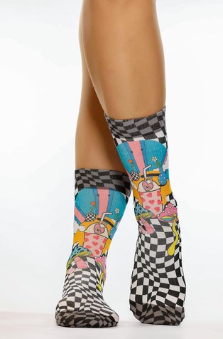 Happy Mushroom socks