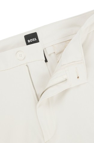 HUGO BOSS Regular-fit trousers White 2