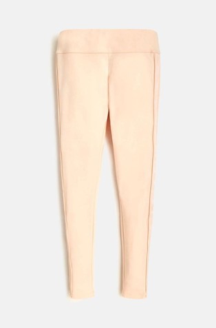 Leggings with logo tape