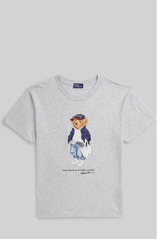 Polo Bear Cotton Jersey Tee