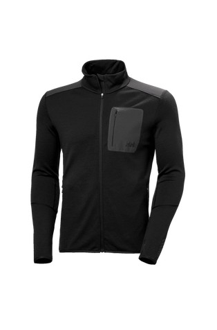 HELLY HANSEN LIFA® Merino smučarska jopa z zadrgo Črna - Black 6