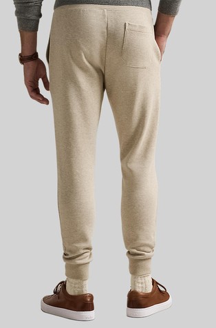 RALPH LAUREN Double-Knit Jogger Pant Tuscan Beige Heather 2