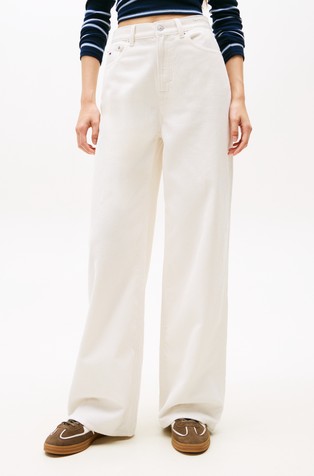 Široke žametne hlače z visokim pasom