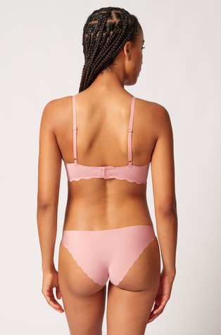 SKINY Micro Essentials soft bra removable pads Bridal Rose 2