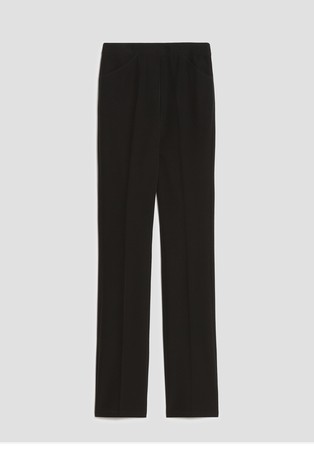 Slim fit straight leg trousers