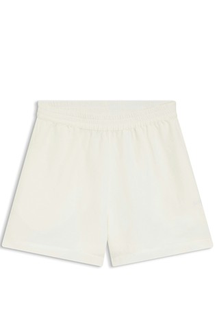 Relaxed-fit shorts in linen and viscose