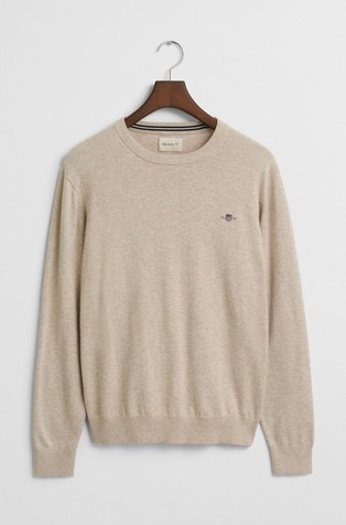 Classic Cotton Crew Neck Sweater