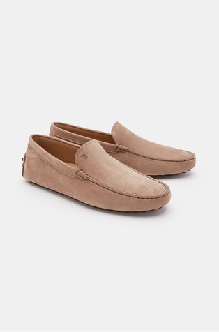 TOD'S Gommino Driving Shoes in Nubuck Brown 2