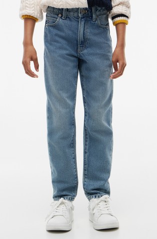 Faded Straight Jeans