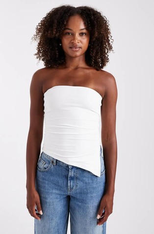 TSMADISON bandeau top s stranskim razporkom