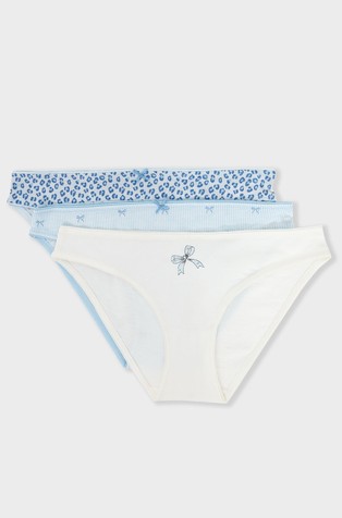 Jackie paket 3 bombažnih spodnjih hlačk