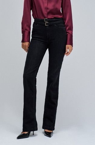 Destiny Push Up zvončaste jeans hlače