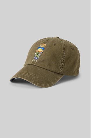 Polo Bear Twill Ball Cap