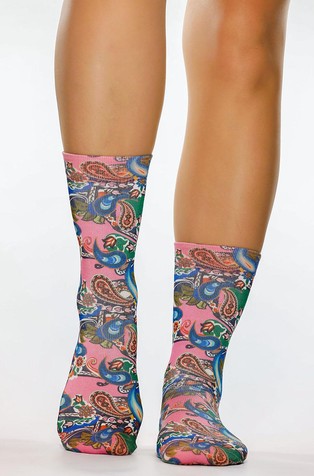 Mix Paisley women’s socks