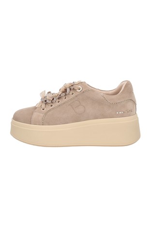 Sweet City suede sneaker with bows
